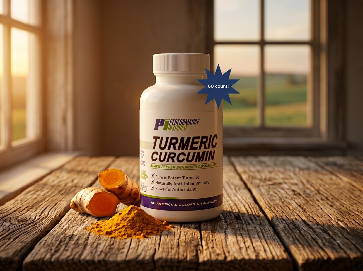 Turmeric Curcumin 1000mg with BioPerine (60ct)
