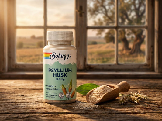 Organic Psyllium Husk Fiber (120ct)